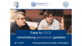 thumbnail of medium Tagung "Face to FACE - Lehrerbildung gemeinsam gestalten" 2017