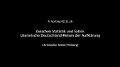 thumbnail of medium Zwischen Statistik und Satire. Literarische Deutschland-Reisen der Aufklärung
