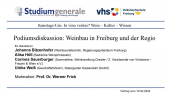 thumbnail of medium SamstagsUni: In vino veritas?  Weinbau in Freiburg und der Regio - Podiumsdiskussion