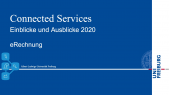 thumbnail of medium Connected Services: Einblicke und Ausblicke 2020 – eRechnung