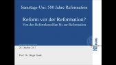 thumbnail of medium Reform vor der Reformation? Von den Reformkonzilien bis zur Reformation